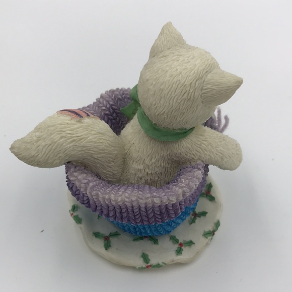 1997 Calico Kittens “Hats Off To Friends” 7C1/804 Small Collectible Figurine - Picture 7 of 11